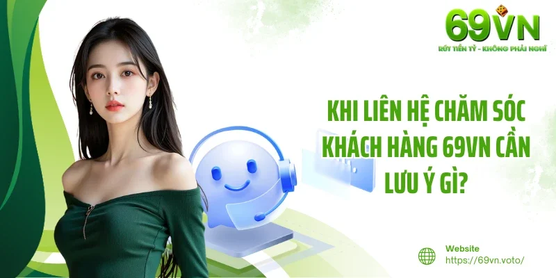 Chăm Sóc Khách Hàng 3 Khi liên hệ chăm sóc khách hàng 69VN cần lưu ý gì?