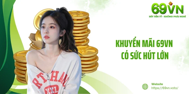 Khuyến Mãi 69VN 1 Khuyến mãi 69VN có sức hút lớn